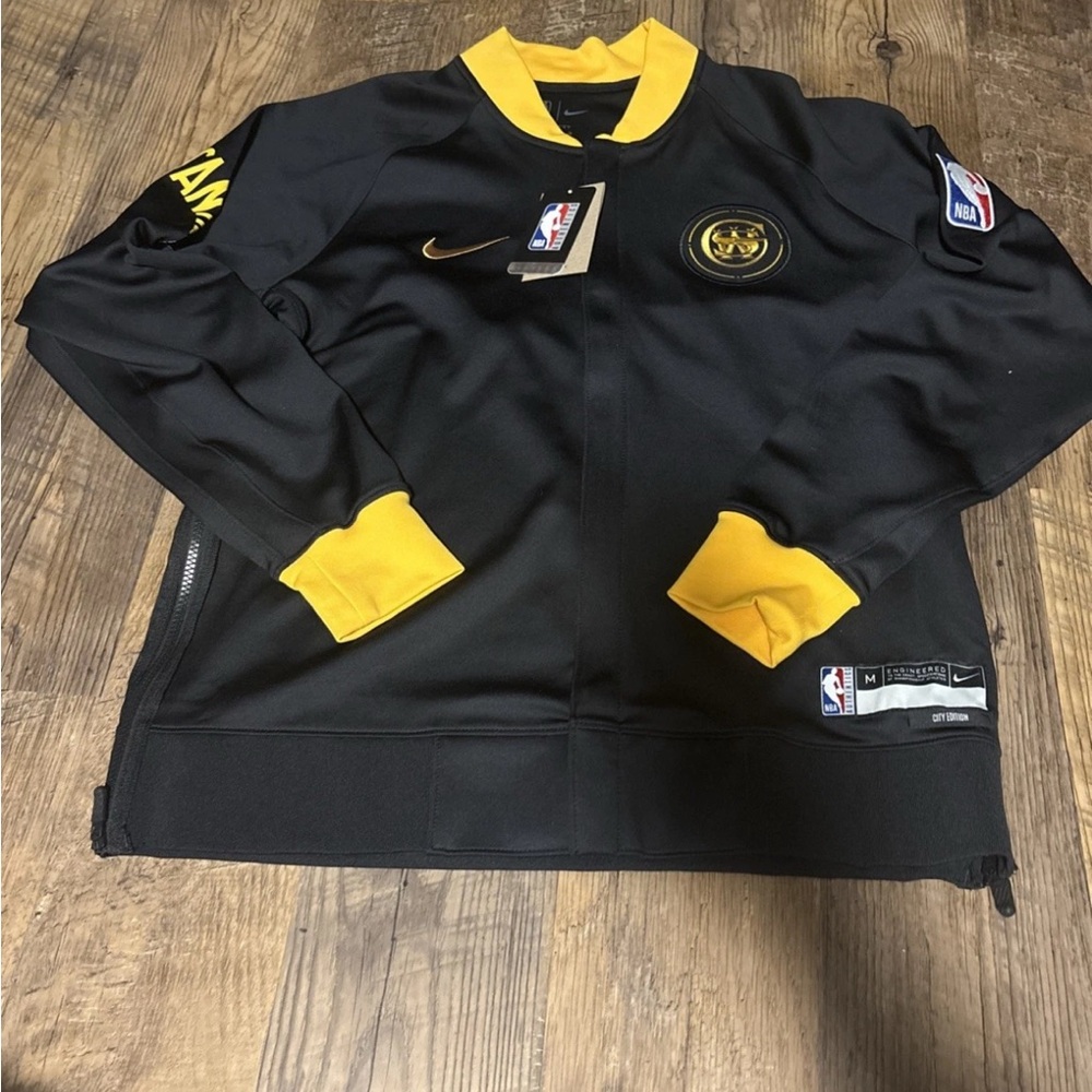 Golden State Warriors Nike 23-24 City Edition Warm Up Jacket Men’s Medium
